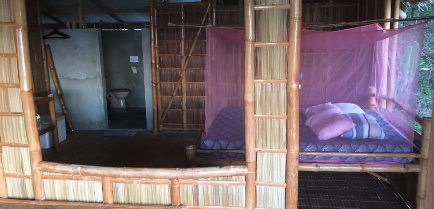 NATIVE BAMBOO HOUSE FOR RENT IN SIATION   – RENTED –